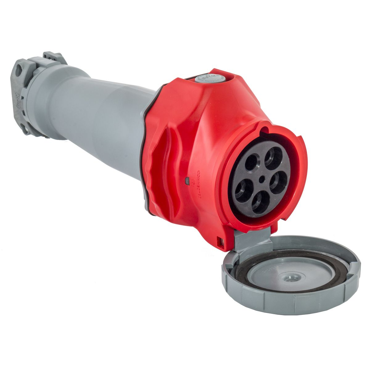 HUBBELL WIRING DEVICE-KELLEMS HBLS4100C7W Straight Blade Connector, 100A, 480V AC | CJ3NHC 60HJ54