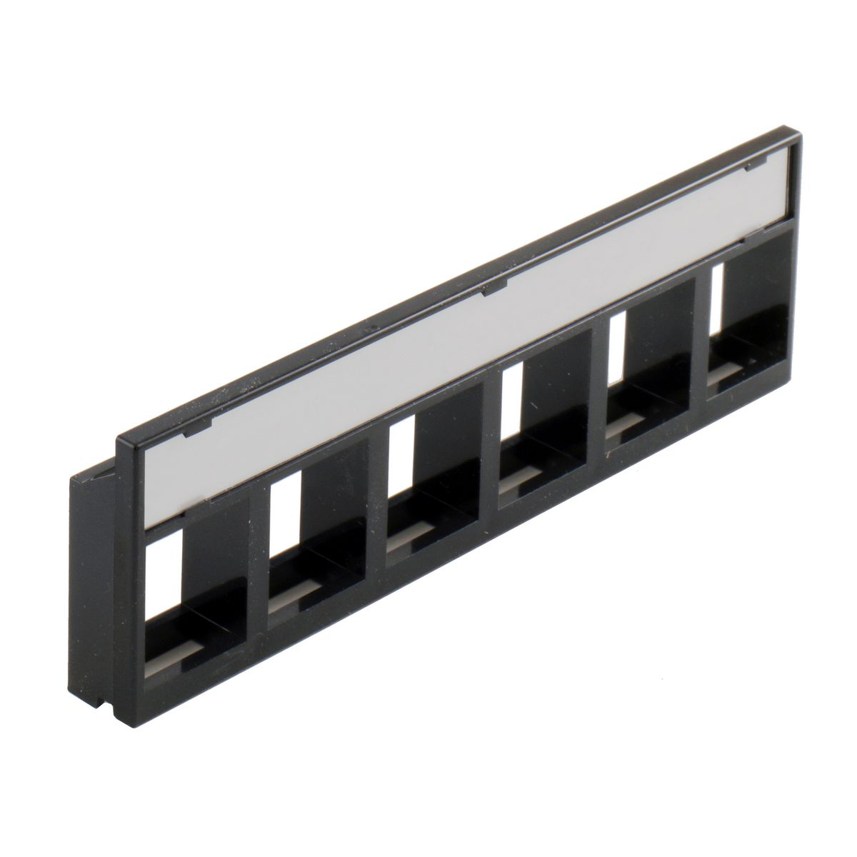 Patch Panel, Jack, Unloaded Adapter, 6 Port