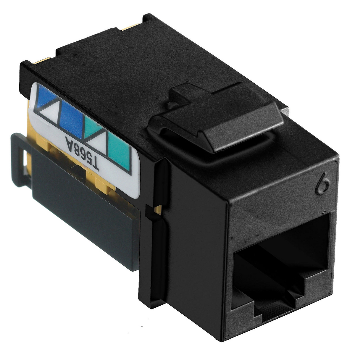 HUBBELL WIRING DEVICE-KELLEMS NSJ6BK