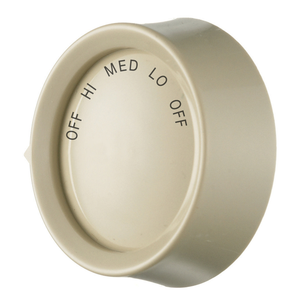 HUBBELL WIRING DEVICE-KELLEMS R28032406 Replacement Rotary Knob, For Dimmer Switch, Ivory | CE6RMV