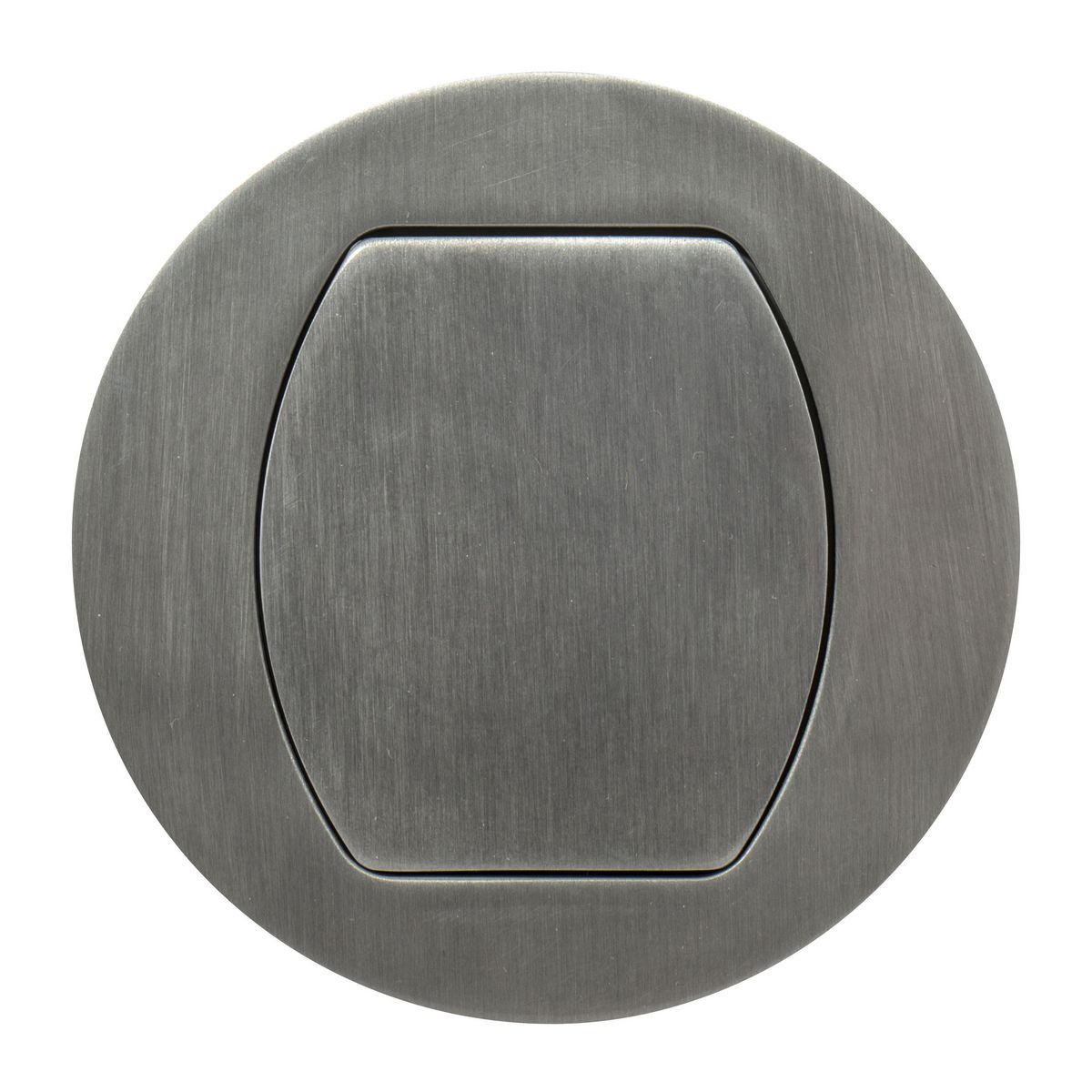 HUBBELL WIRING DEVICE-KELLEMS RCT111ALU Trim Kit, Kitchen Counter, Flush Mount, Aluminium | BD4EUX