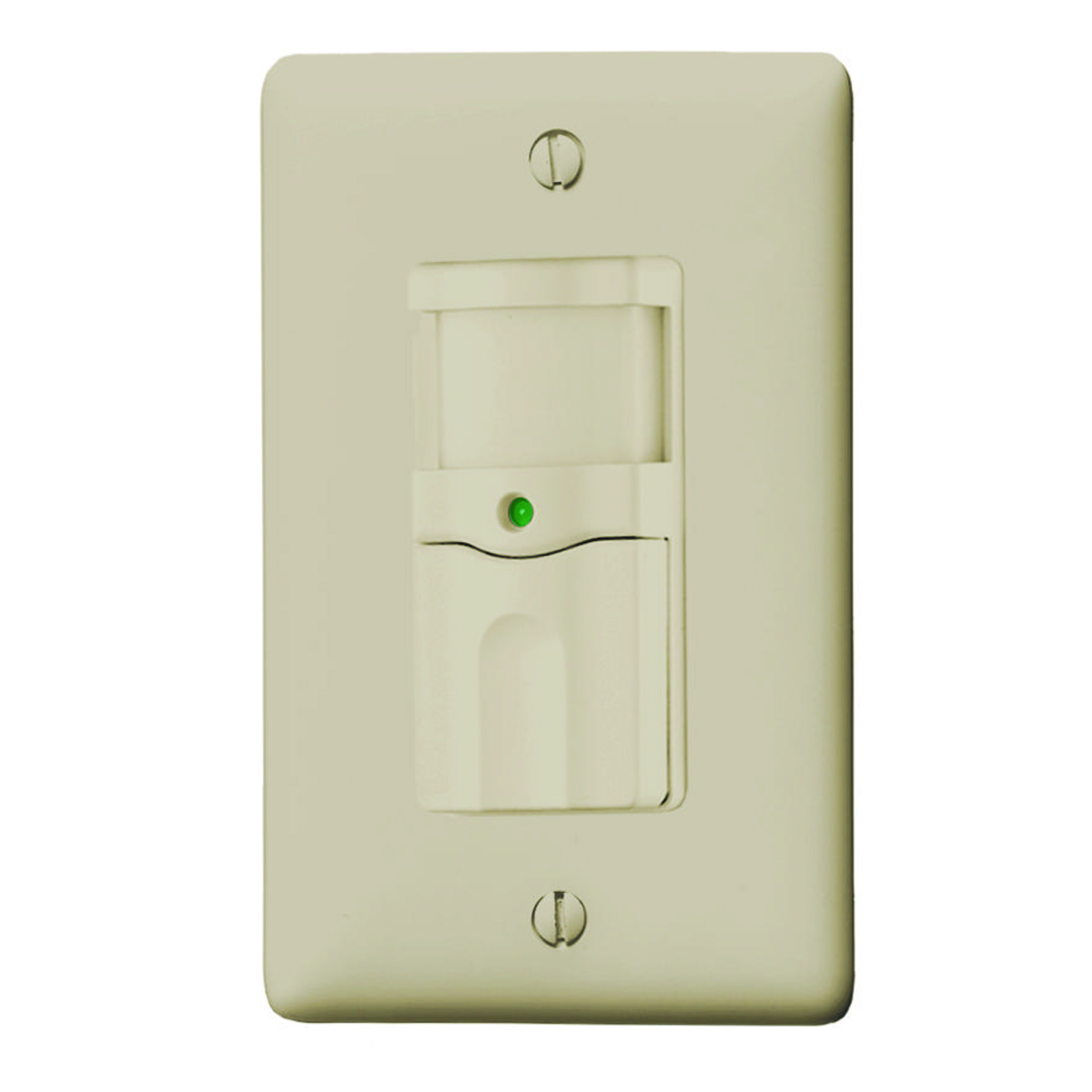 HUBBELL WIRING DEVICE-KELLEMS RMS101I Occupancy Sensor Switch, 500W, 125VAC, Ivory | CE6RUZ
