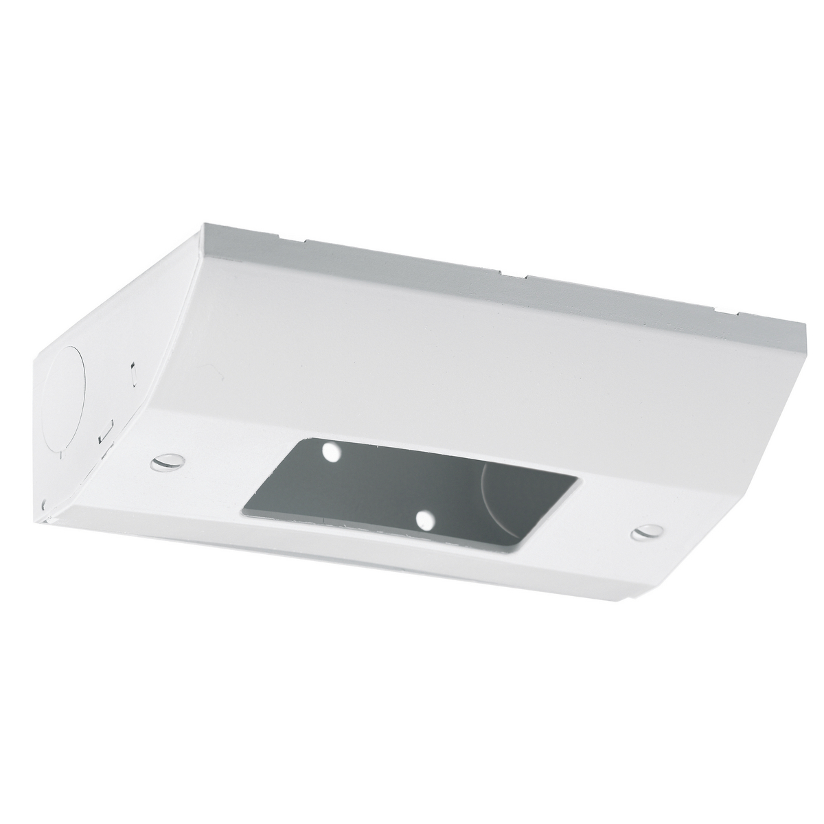 Under Cabinet Power Distribution Box, Metallic, White