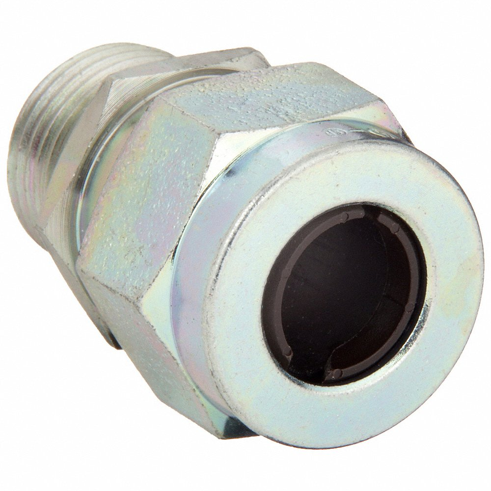 HUBBELL WIRING DEVICE-KELLEMS SHC1034ZP Liquid Tight Connector 3/4 inch Brown | AE3FPN 5D933