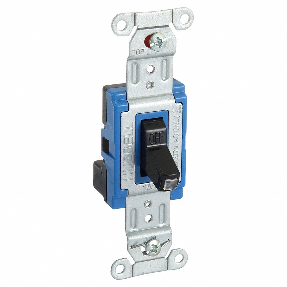 HUBBELL WIRING DEVICE-KELLEMS SNAP1201ILBK