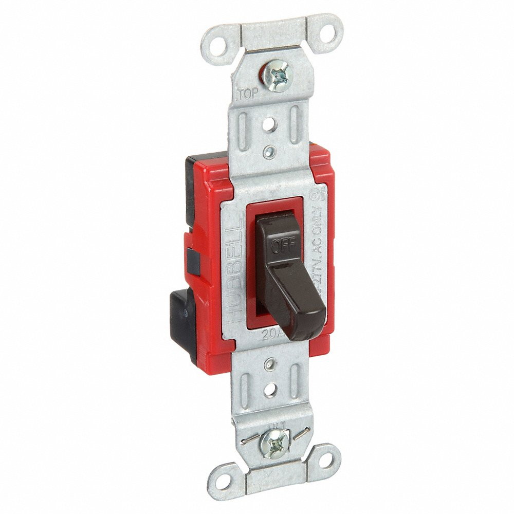 HUBBELL WIRING DEVICE-KELLEMS SNAP1221BR