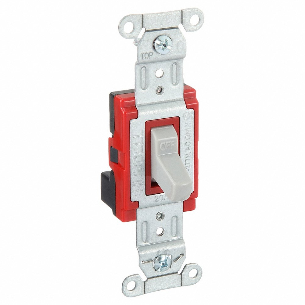 HUBBELL WIRING DEVICE-KELLEMS SNAP1221GY