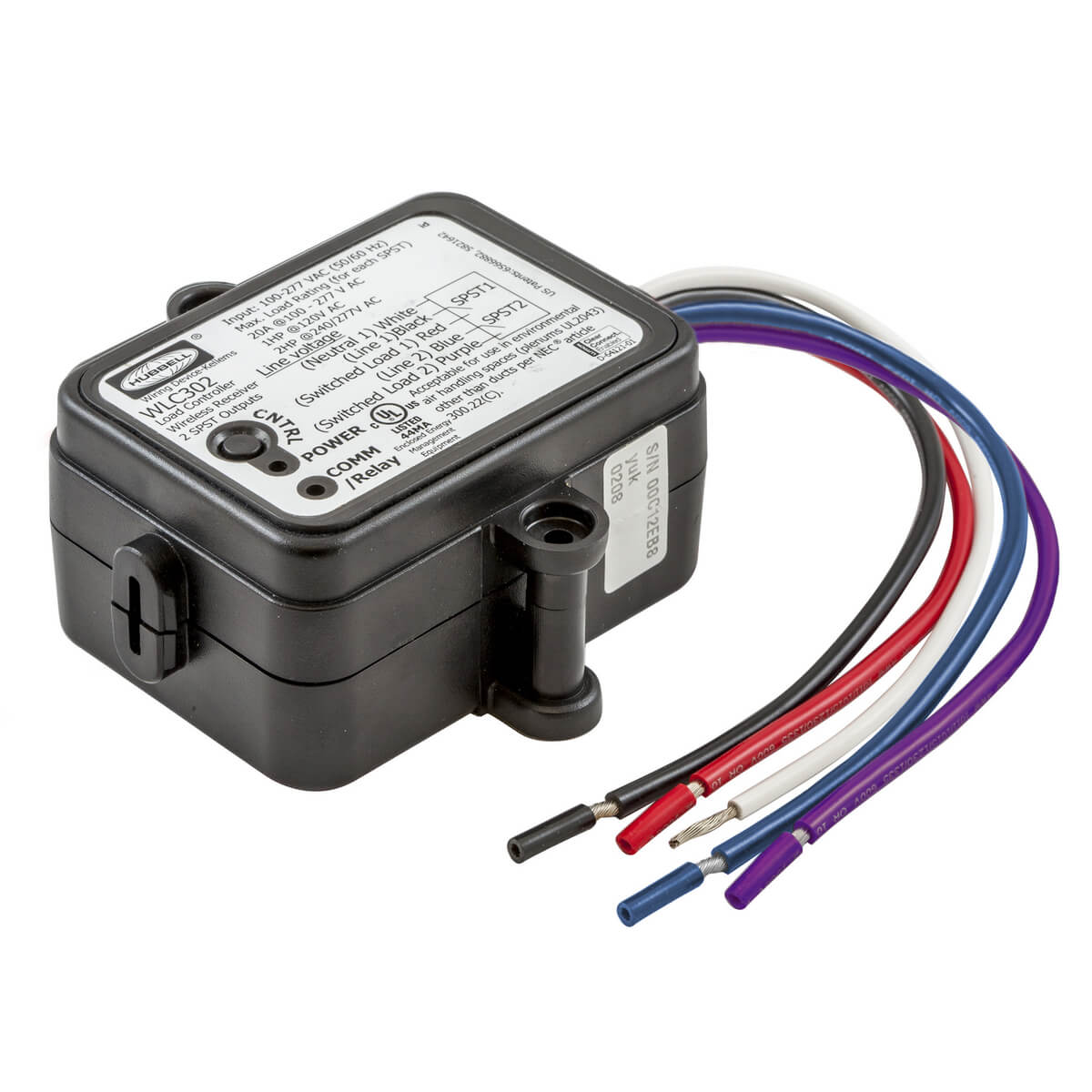 HUBBELL WIRING DEVICE-KELLEMS WLC302