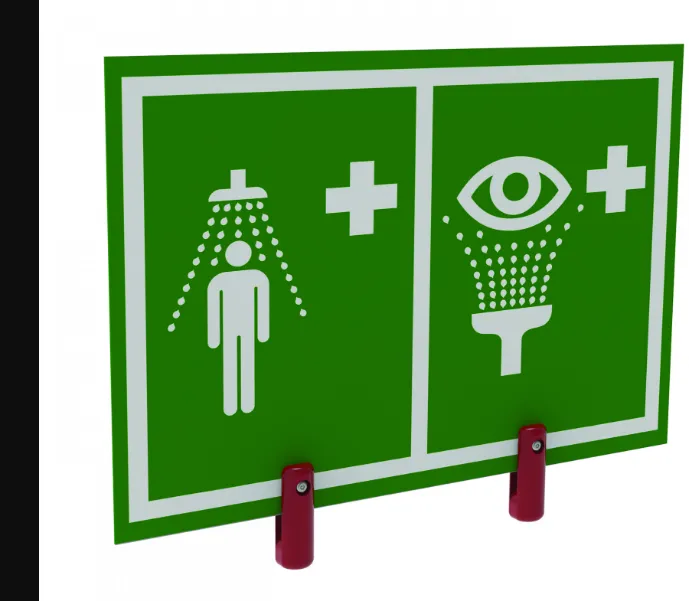 HUGHES SAFETY ES-BRAC-SIGN-H