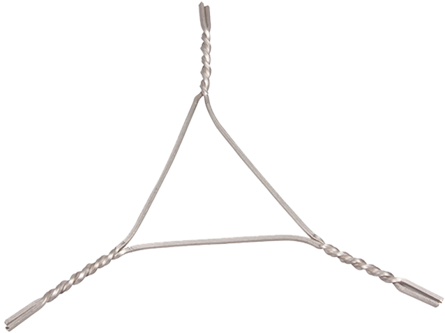 HUMBOLDT H-24010 Triangle, Square, Nickel-chrome wire, 2 Inch | CL6PKN