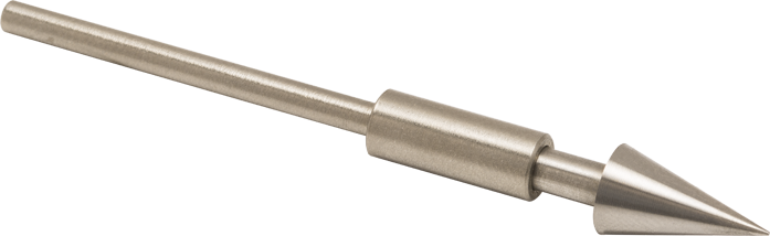 Replacement Tip, Stainless Steel, Nut and Stem, 90 Deg. Cone