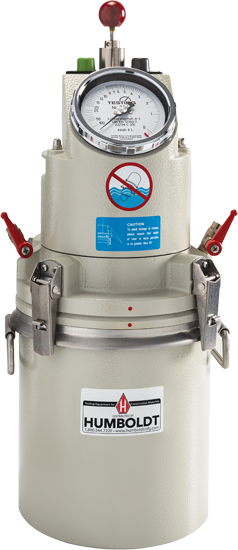 HUMBOLDT H-2782 Air Entrainment Meter, 8L | CL6HFZ