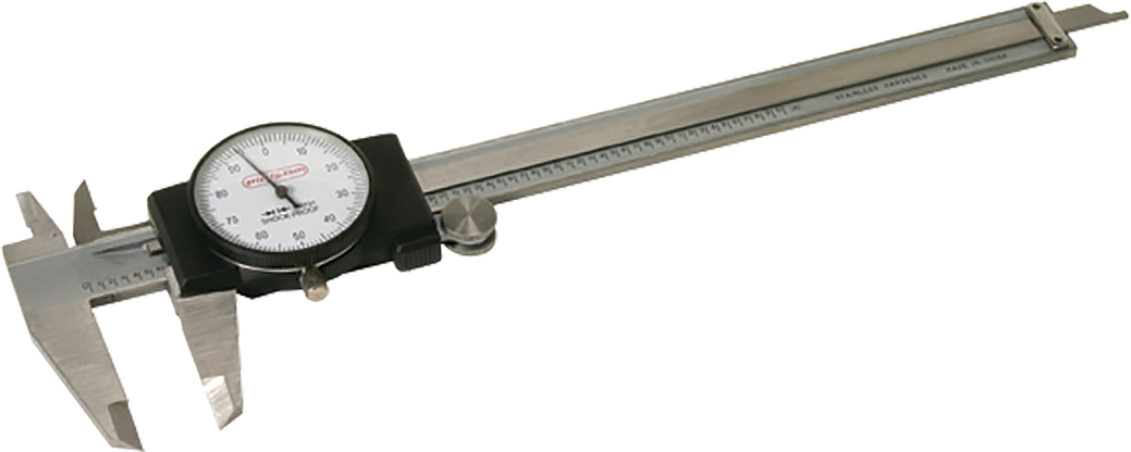 HUMBOLDT H-2817 Dial Caliper, 6 Inch Size, Stainless Steel | CL6JWJ