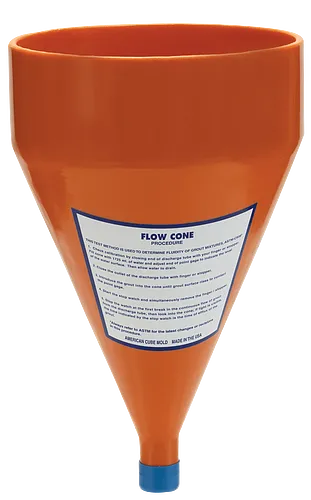 HUMBOLDT H-2834 Grout Flow Cone, Cast-aluminum, 0.5 Inch Size | CL6KTV