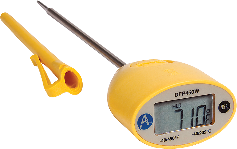 HUMBOLDT H-3538D Thermometer, Digital, Waterproof, Guaranteed Accuracy | CL6PZT