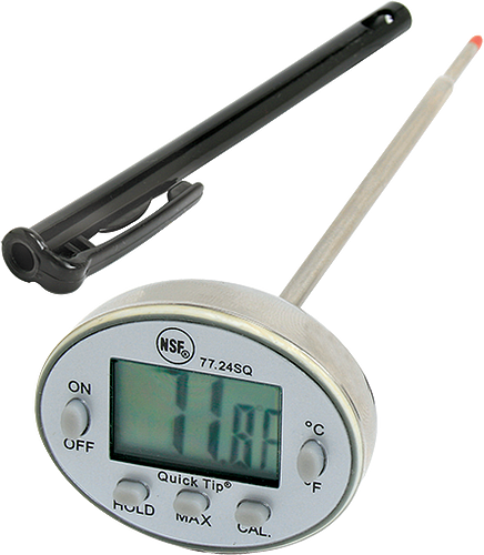 HUMBOLDT H-3541D Thermometer, Digital, Waterproof, Calibratable | CL6PZU