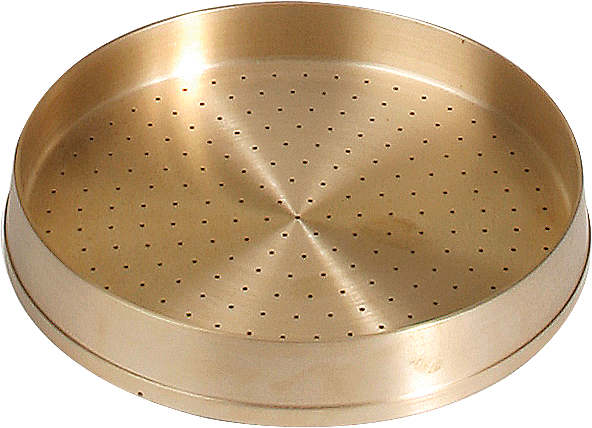 HUMBOLDT H-3631 Perforated Brass Dish, For Water Retention Apparatus | CL6TBV