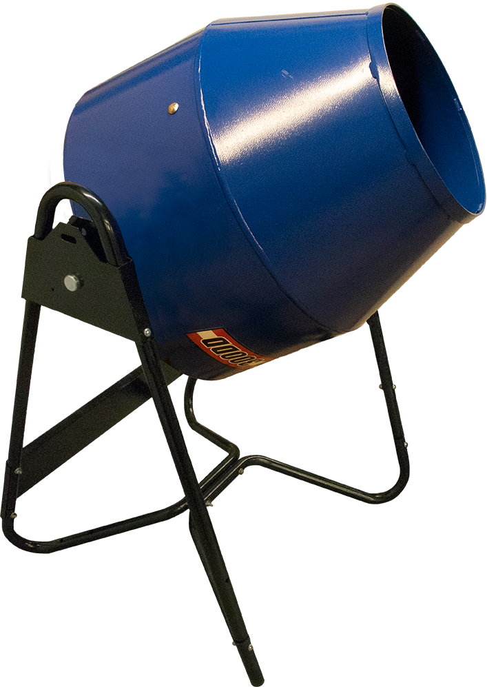 HUMBOLDT H-3859TK Utility Mixer With 5.5 Cu. Ft. Steel Drum, 1/2 HP Motor and Hand Tow Kit, 120V, 60Hz | CL6PRE