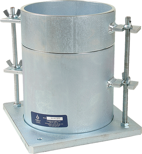 HUMBOLDT H-4159 Soil Compaction Mold, 6 Inch Size | CL6NNM