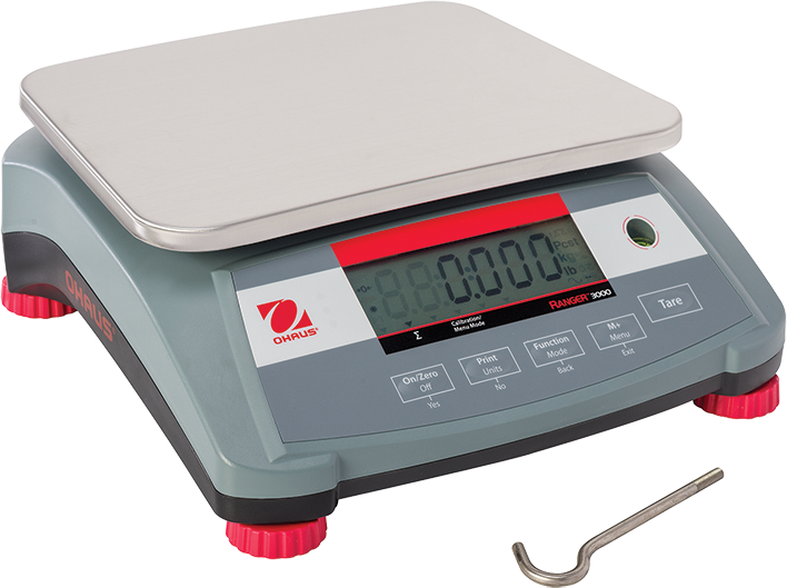 HUMBOLDT HB-4732.4F Bench Scale, 15kg Capacity, 0.5g Readability, 220V, 50/60Hz | CL6MDU