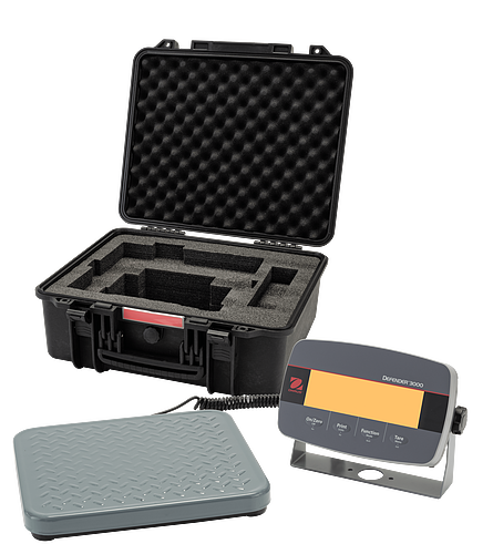 HUMBOLDT HB-4778A Defender 3000 Field Test Scale, 68kg/150lb Capacity, 0.02kg/0.05lb Readability | CL6QTD