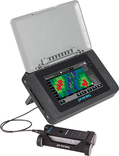HUMBOLDT HC-2982A Profometer, Rebar Locator and Covermeter | CL6MUN
