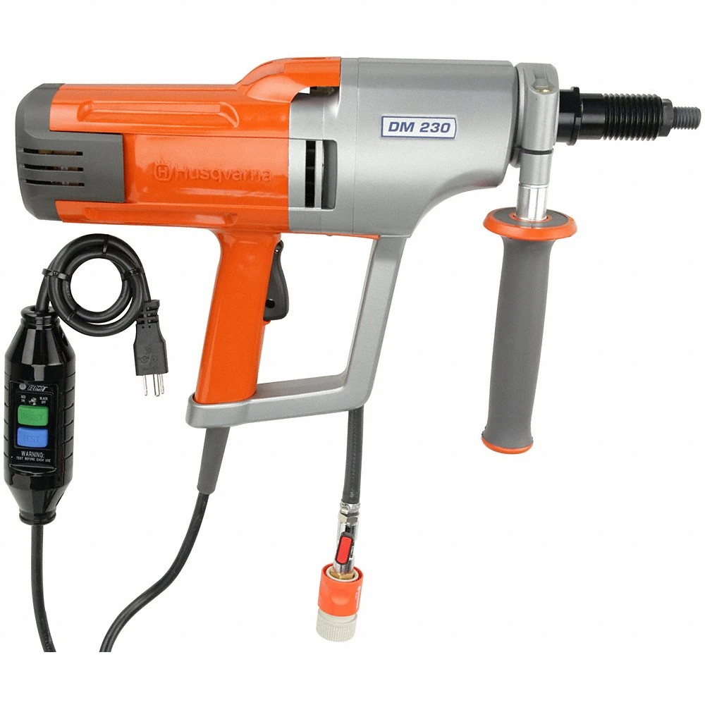 Handheld Coring Drill 15 A 120v Capacity 6 In