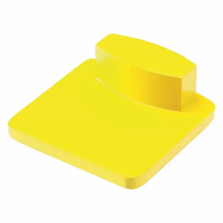HUSQVARNA ELITE GRIND G1425 S Single Convex Diamond Tool, Soft, 50 Grit, Yellow, 1 Segments, Concrete, Banana, 3 PK | CN7YKL 49EK45
