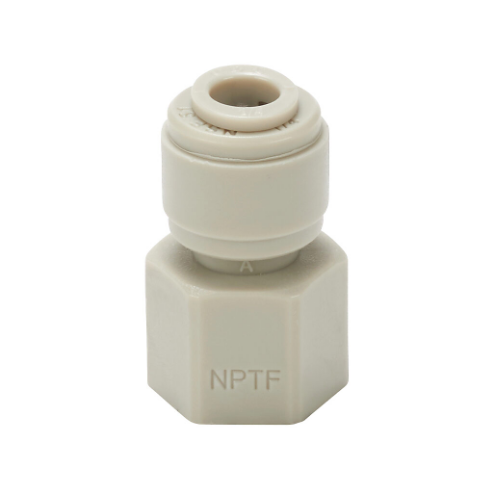 HYDROMODE FS14-18N-P Push-To-Connect Fitting, Female, Straight, 1/4 Inch Tube To 1/8 Inch Female, Pack Of 5 | CV7MLU