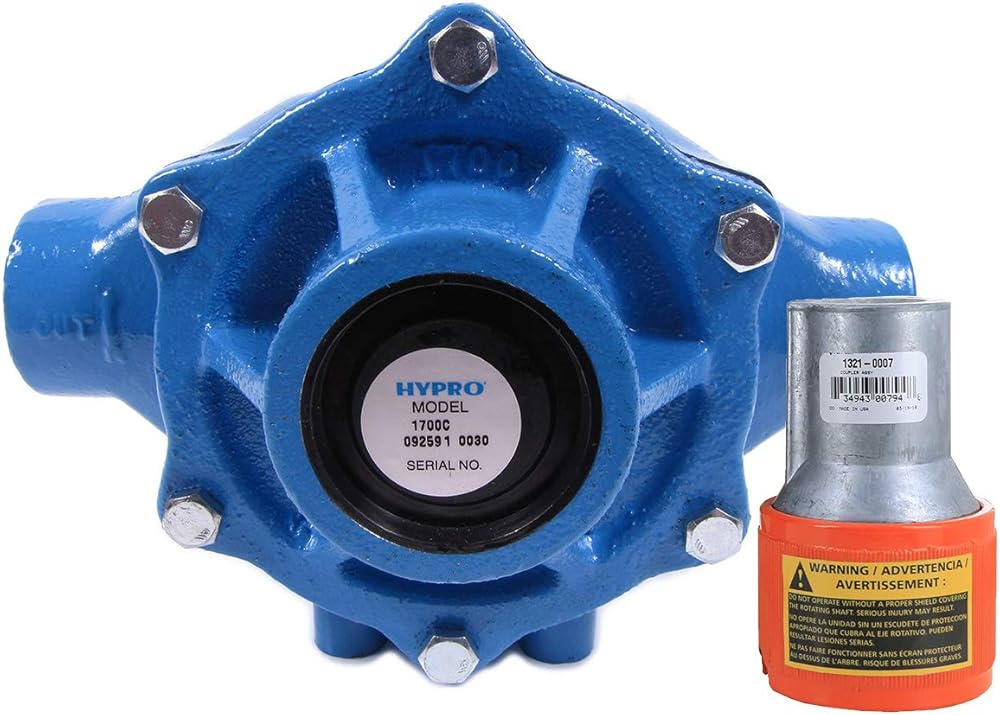 Roller Spray Pump, CCWSE, 1000 RPM Max RPM, 5 Rollers, Cast Iron, 1 in Connection Size, NPT