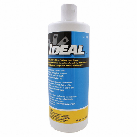 IDEAL 31-358 Cable and Wire Pulling Lubricants, 32 Deg to 130 Deg F, No Additives, 32 oz | CR4KMY 10F526