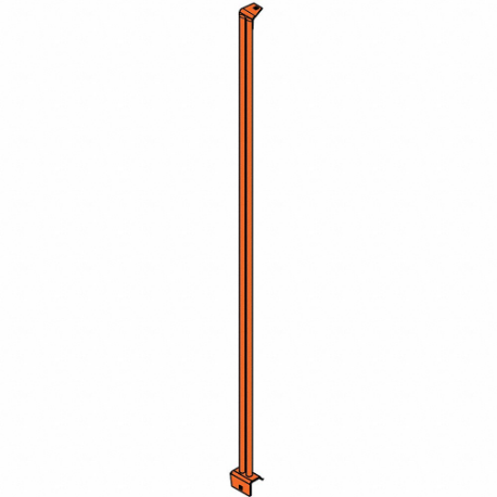 IDEAL 70-6032 IRONGUARD Barrier System Fence Guide, Orange | CR4KLY 49EL08