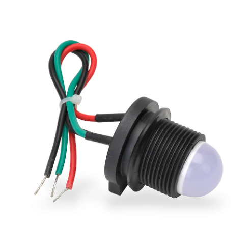 LED Assembly, 110 VAC Operating Voltage, Bi-Color Steady Green And Red