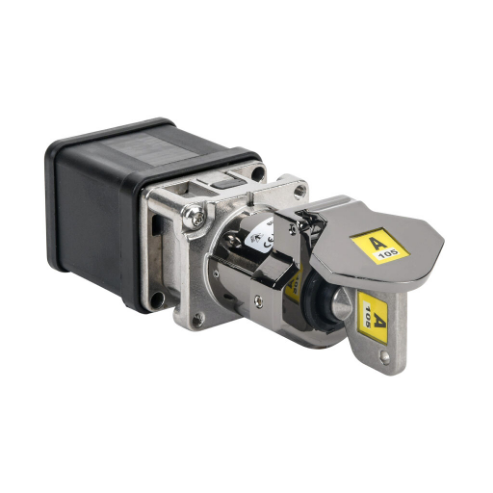 Control Switch, Rotary Key, A105 Coded, 4 N.C./2 N.O. Contact, Die-Cast Aluminum Alloy