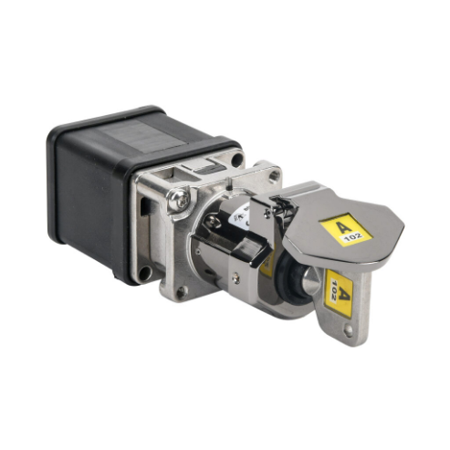 Solenoid Control Switch, Rotary Key, A102 Coded, 4 N.C./2 N.O. Contact