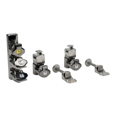 Trapped Key Interlock System, Rotary Key, 2 Gates, Partial Body, A104 Coded