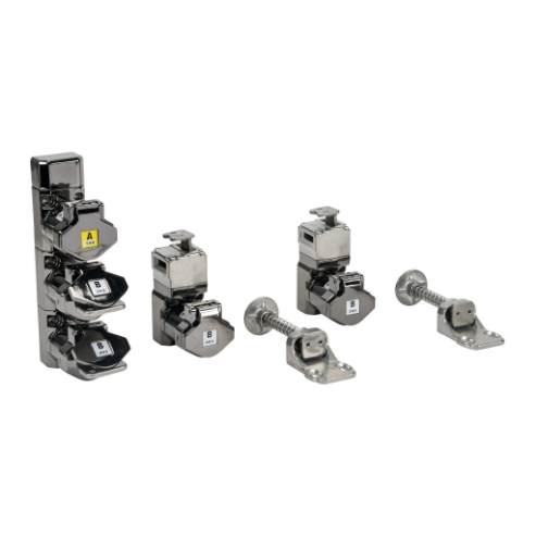Trapped Key Interlock System, Rotary Key, 2 Gates, Partial Body, A105 Coded