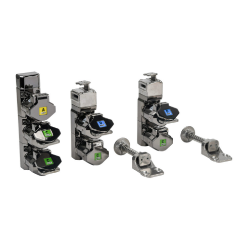 Trapped Key Interlock System, Rotary Key, 2 Gates, Whole Body, A103 Coded
