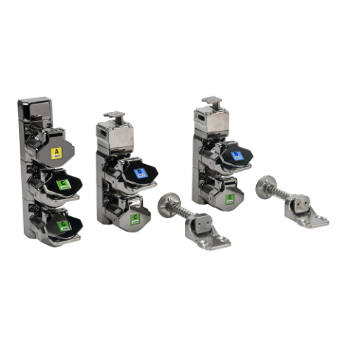 Trapped Key Interlock System, Rotary Key, 2 Gates, Whole Body, A105 Coded