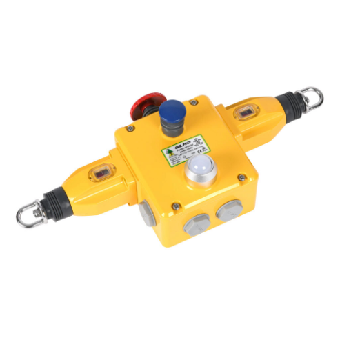 Safety Switch, Cable-Pull Interlock with Reset, 250m Maximum Pull Cable Length