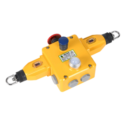 Safety Switch, Cable-Pull Interlock with Reset, 250m Maximum Pull Cable Length