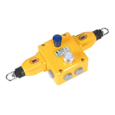 Safety Switch, Cable-Pull Interlock with Reset, 250m Maximum Pull Cable Length
