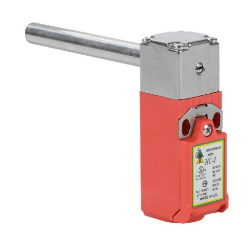Safety Switch, Solid Shaft Hinge Interlock, Slow Action, 2 N.C. Safety Output
