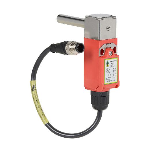 Safety Switch, Solid Shaft Hinge Interlock, Slow Action, 2 N.C. Safety Output