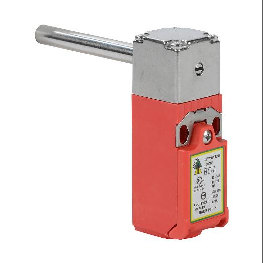 Safety Switch, Solid Shaft Hinge Interlock, Slow Action, 2 N.C. Safety Output
