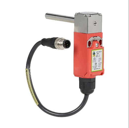 Safety Switch, Solid Shaft Hinge Interlock, Slow Action, 2 N.C. Safety Output