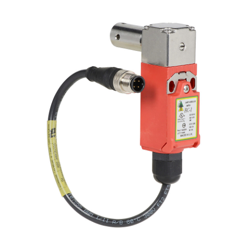Safety Switch, Hollow Shaft Hinge Interlock, Slow Action, 2 N.C. Safety Output