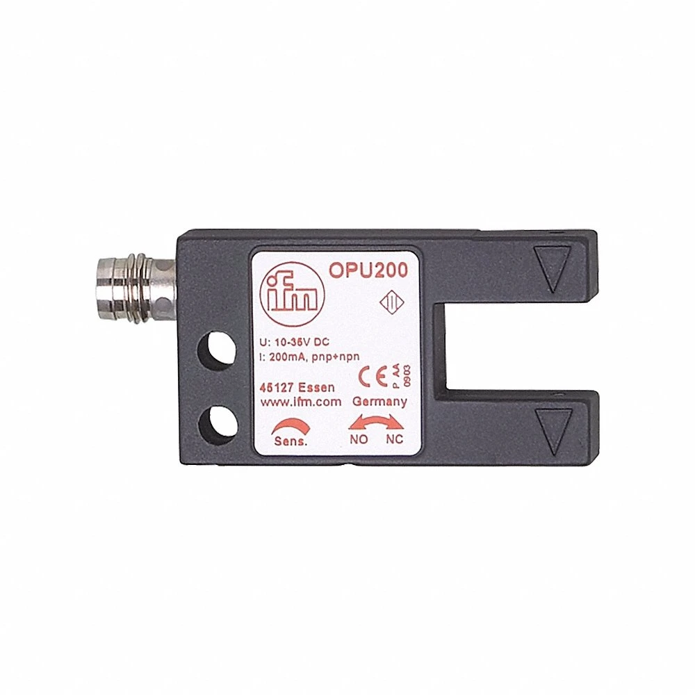 Photoelectric Sensor, Built-in Connector, 3-Pin M8 Connector, 10-30V DC, NPN and PNP
