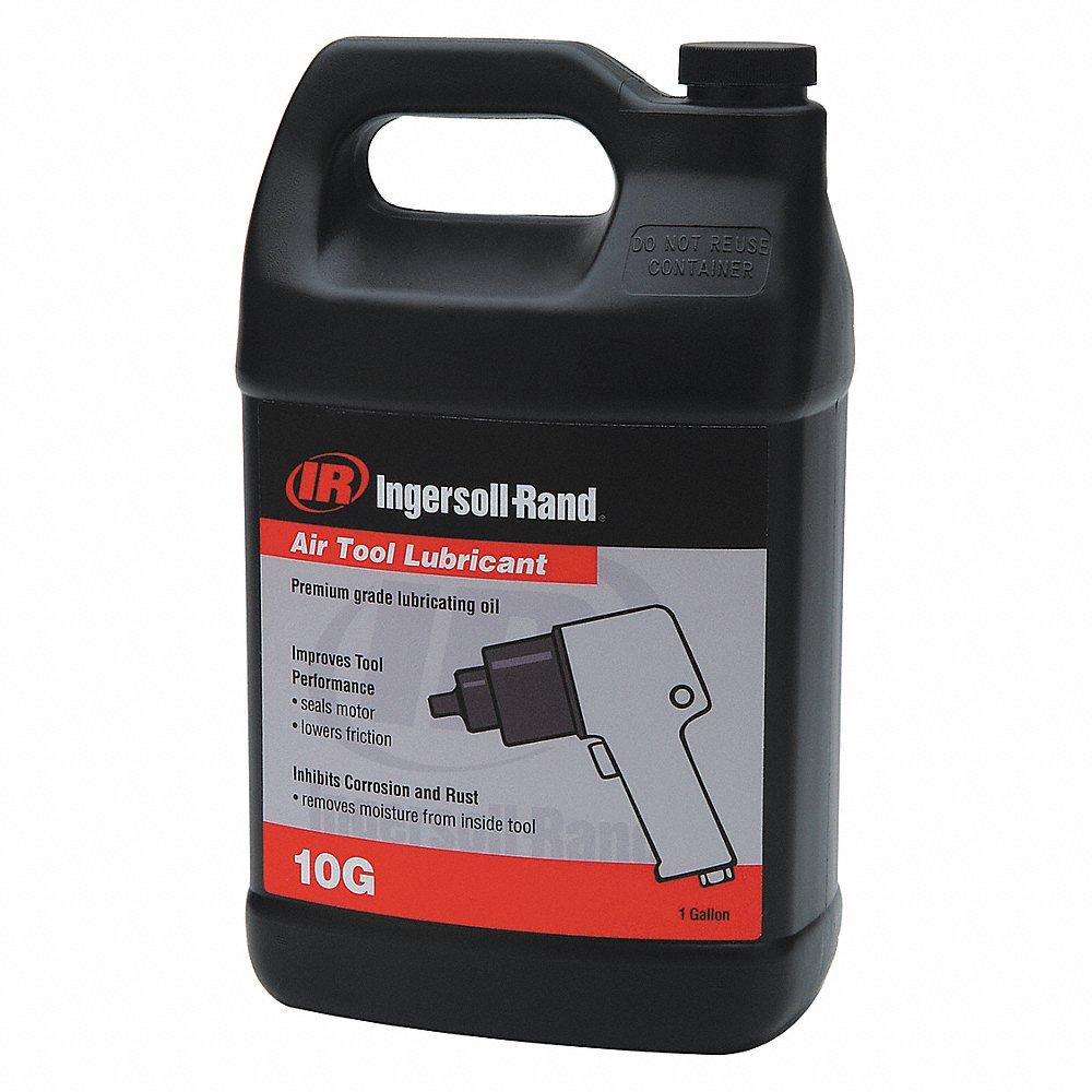 INGERSOLL-RAND 10GW Air Tool Oil, Conventional Oil, 250 Deg. F Max. Temp., 1 gal. | CH9PDM 473F74