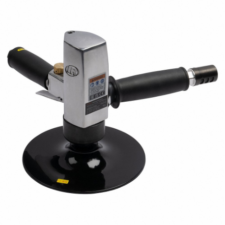 Air Vertical Polisher and Buffer, Rotary, 7 Inch Pad, 7 Inch Max